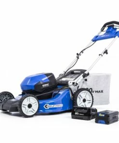 Kobalt 80-Volt Max Brushless 21-in Self-propelled Cordless Electric Lawn Mower 6 Ah (Battery and Charger Included) - Outdoor Tools & Equipment