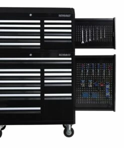 Kobalt 3000 Series 41-in W x 22.5-in H 9-Drawer Steel Tool Chest (Black) - Tool Storage & Work Benches -Kobalt Sales Store 09814605