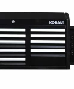 Kobalt 3000 Series 41-in W x 22.5-in H 9-Drawer Steel Tool Chest (Black) - Tool Storage & Work Benches -Kobalt Sales Store 09814606
