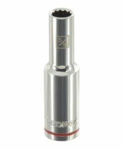 Kobalt Standard (SAE) 3/8-in Drive 12-point 5/16-in Deep Socket - Hand Tools