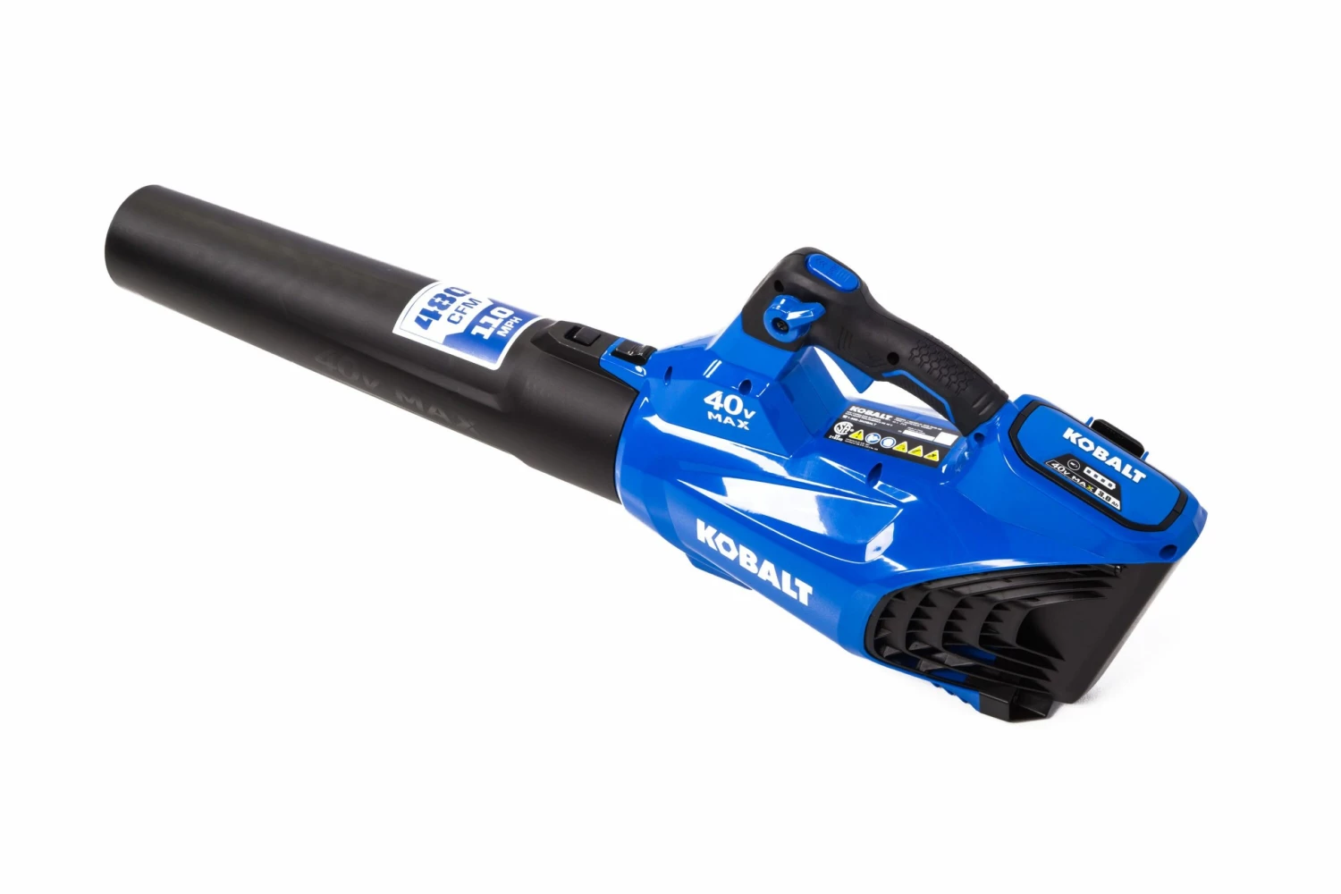 Kobalt 40-Volt Max 110-MPH Handheld Cordless Electric Leaf Blower(Battery Not Included) - Outdoor Tools & Equipment 3 Kobalt 40-Volt Max 110-MPH Handheld Cordless Electric Leaf Blower(Battery Not Included) - Outdoor Tools & Equipment - Image 3