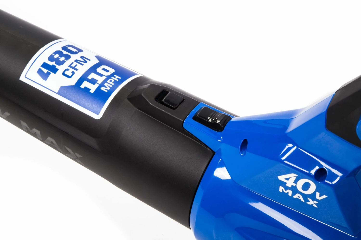 Kobalt 40-Volt Max 110-MPH Handheld Cordless Electric Leaf Blower(Battery Not Included) - Outdoor Tools & Equipment 6 Kobalt 40-Volt Max 110-MPH Handheld Cordless Electric Leaf Blower(Battery Not Included) - Outdoor Tools & Equipment - Image 6