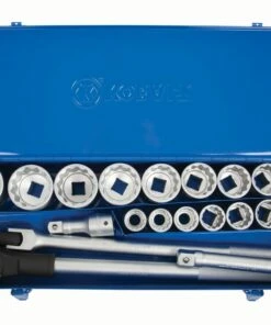 Kobalt 3/4-in Drive 20-Piece Standard (SAE) Matte Mechanics Tool Set (3/4-in;) - Hand Tools -Kobalt Sales Store 10421574 scaled