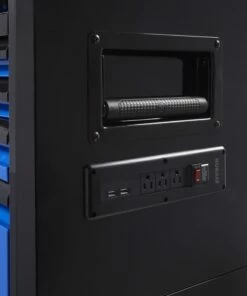 Kobalt 3000 Series 41-in W x 37.5-in H 8-Drawer Steel Rolling Tool Cabinet (Black) - Tool Storage & Work Benches -Kobalt Sales Store 10423014