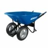 Kobalt 7-cu ft Steel Wheelbarrow with Flat-Free Tire - Outdoor Tools & Equipment