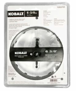 Kobalt 6-3/8-in Carbide-Grit Arbored Recessed Lighting Hole Saw - Power Tool Accessories -Kobalt Sales Store 10507475