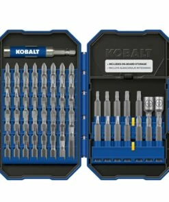 Kobalt Set Steel Hex Shank Screwdriver Bit Set - Power Tool Accessories