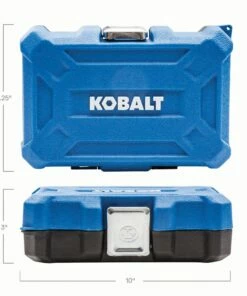 Kobalt 30-Piece Standard (SAE) and Metric Combination Polished Chrome Mechanics Tool Set (3/8-in;) - Hand Tools -Kobalt Sales Store 11294858 scaled