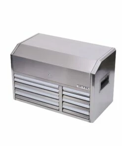 Kobalt 3000 Series 41-in W x 26.1-in H 8-Drawer Stainless Steel Tool Chest (Stainless Steel) - Tool Storage & Work Benches -Kobalt Sales Store 11561533