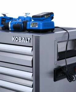 Kobalt 3000 Series 41-in W x 37.5-in H 8-Drawer Stainless Steel Rolling Tool Cabinet (Stainless Steel) - Tool Storage & Work Benches 26 Kobalt 3000 Series 41-in W x 37.5-in H 8-Drawer Stainless Steel Rolling Tool Cabinet (Stainless Steel) - Tool Storage & Work Benches -Kobalt Sales Store 11561549