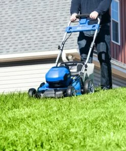 Kobalt 80-Volt Max Brushless 21-in Self-propelled Cordless Electric Lawn Mower (Battery Not Included and) - Outdoor Tools & Equipment -Kobalt Sales Store 11562871