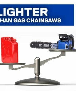 Kobalt 80-Volt Max 18-in Brushless Cordless Electric Chainsaw 5 Ah (Battery & Charger Included) - Outdoor Tools & Equipment -Kobalt Sales Store 12049905