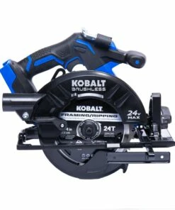 Kobalt 24-Volt XTR 7-1/4-in Brushless Cordless Circular Saw - Power Tools