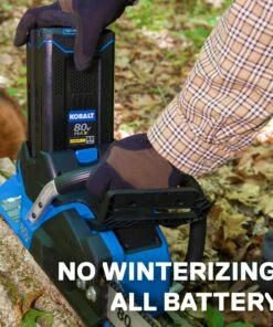 Kobalt 80-Volt Max 18-in Brushless Cordless Electric Chainsaw 5 Ah (Battery & Charger Included) - Outdoor Tools & Equipment -Kobalt Sales Store 12158300