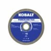 Kobalt 4-in Wet or Dry Porcelain Continuous Diamond Saw Blade - Power Tool Accessories