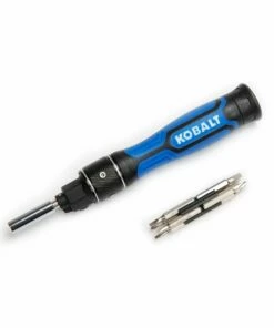 Kobalt 8-Piece Plastic Handle Ratcheting Torx Multi-bit Screwdriver - Hand Tools