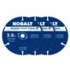 Kobalt 3-Pack 4-in Set High-speed Steel Circular Saw Blade Set - Power Tool Accessories