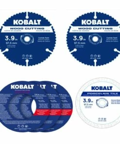 Kobalt 6-Pack 4-in Set High-speed Steel Circular Saw Blade Set - Power Tool Accessories