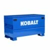 Kobalt 24-in W x 48-in L x 28-in Steel Jobsite Box - Tool Storage & Work Benches