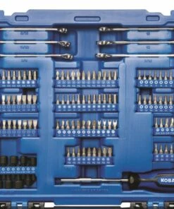 Kobalt 319-Piece Standard (SAE) and Metric Combination Polished Chrome Mechanics Tool Set (1/4-in; 3/8-in) - Hand Tools -Kobalt Sales Store 14074073