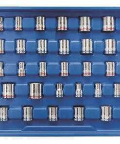 Kobalt 319-Piece Standard (SAE) and Metric Combination Polished Chrome Mechanics Tool Set (1/4-in; 3/8-in) - Hand Tools -Kobalt Sales Store 14074076