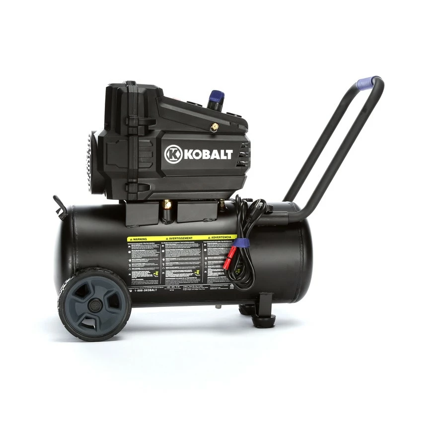 Kobalt 8-Gallon Single Stage Portable Electric Horizontal Air Compressor - Air Tools & Compressors 6 Kobalt 8-Gallon Single Stage Portable Electric Horizontal Air Compressor - Air Tools & Compressors - Image 6
