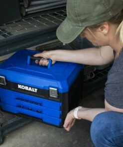 Kobalt 319-Piece Standard (SAE) and Metric Combination Polished Chrome Mechanics Tool Set (1/4-in; 3/8-in) - Hand Tools -Kobalt Sales Store 15280777