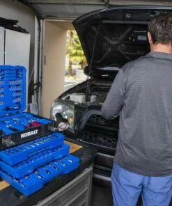 Kobalt 319-Piece Standard (SAE) and Metric Combination Polished Chrome Mechanics Tool Set (1/4-in; 3/8-in) - Hand Tools -Kobalt Sales Store 15280778