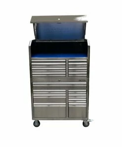 Kobalt 3000 Series 41-in W x 37.5-in H 8-Drawer Stainless Steel Rolling Tool Cabinet (Stainless Steel) - Tool Storage & Work Benches 27 Kobalt 3000 Series 41-in W x 37.5-in H 8-Drawer Stainless Steel Rolling Tool Cabinet (Stainless Steel) - Tool Storage & Work Benches -Kobalt Sales Store 15319000 scaled