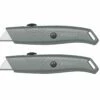 Kobalt Kobalt 2pk retractable utility knife 18mm 6-Blade Retractable Utility Knife with On Tool Blade Storage - Hand Tools