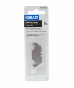 Kobalt Carbon Steel Hook Utility Razor Blade(5-Pack) - Hand Tools