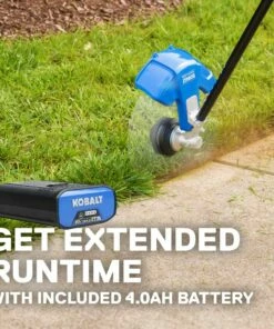 Kobalt 40-Volt Max 16-in Straight Cordless String Trimmer with Attachment Capable and (Battery Included) - Outdoor Tools & Equipment -Kobalt Sales Store 15728282