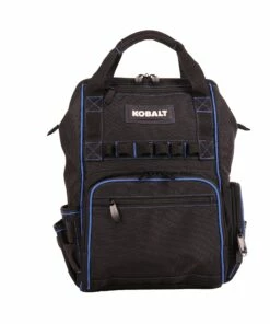 Kobalt Blue Black Polyester 11.5-in Backpack - Tool Storage & Work Benches