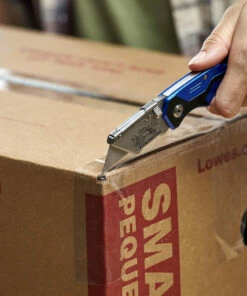 Kobalt 18mm 3-Blade Folding Utility Knife - Hand Tools -Kobalt Sales Store 16397899 scaled