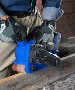 Kobalt Kobalt 24V MAX 24-Volt Brushless Cordless Variable Belt Sander with Dust Management - Power Tools -Kobalt Sales Store 16709160