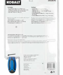 Kobalt 10-Piece Plastic Handle Magnetic Set Screwdriver Set - Hand Tools -Kobalt Sales Store 17117347