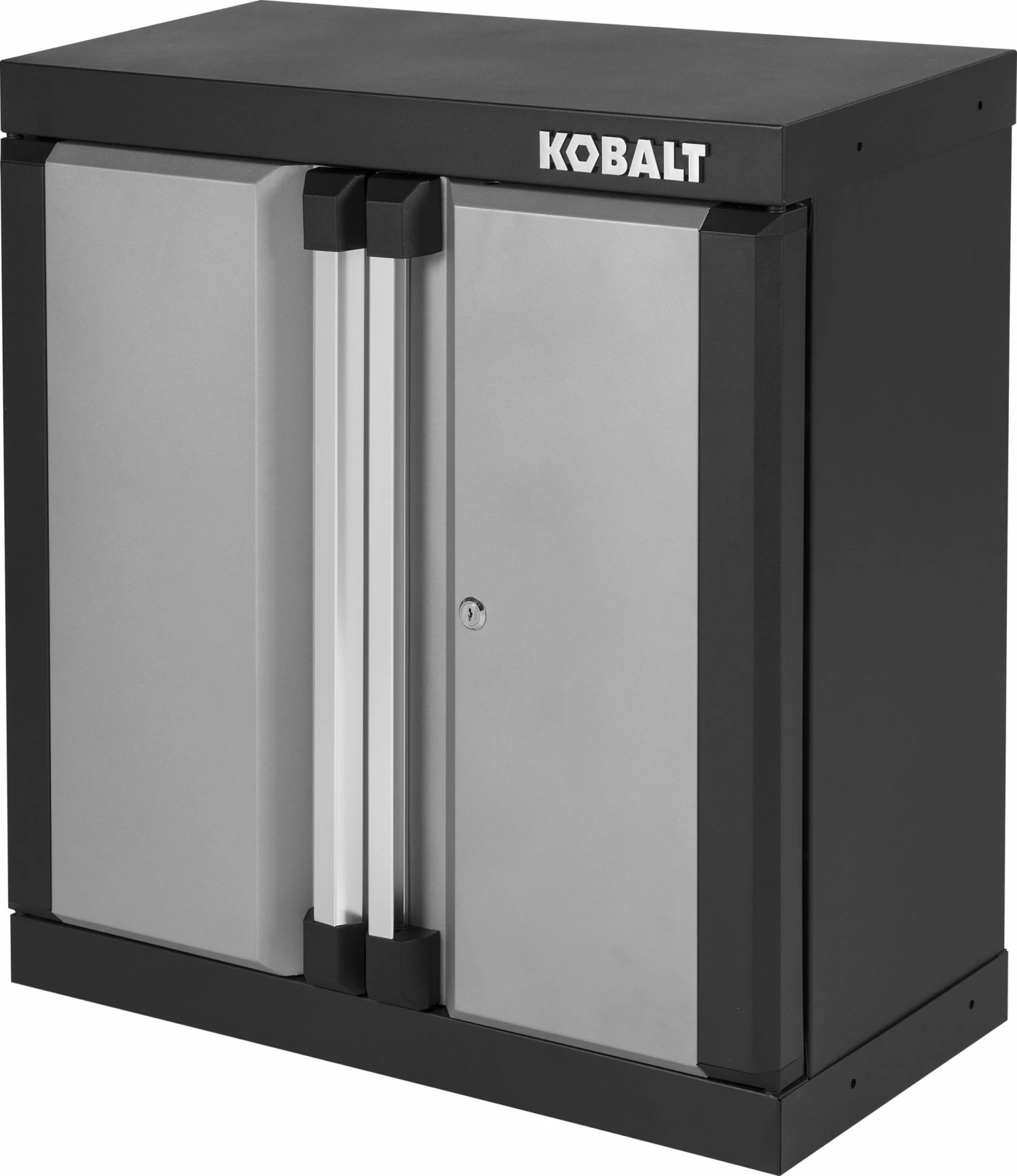 Kobalt 28-in W x 28-in H x 12.5-in D Steel Wall-mounted Garage Cabinet - Garage Organization 1 Kobalt 28-in W x 28-in H x 12.5-in D Steel Wall-mounted Garage Cabinet - Garage Organization