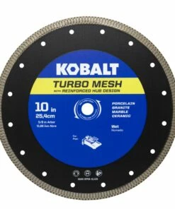 Kobalt 10-in Turbo Mesh Diamond Blade - Power Tool Accessories