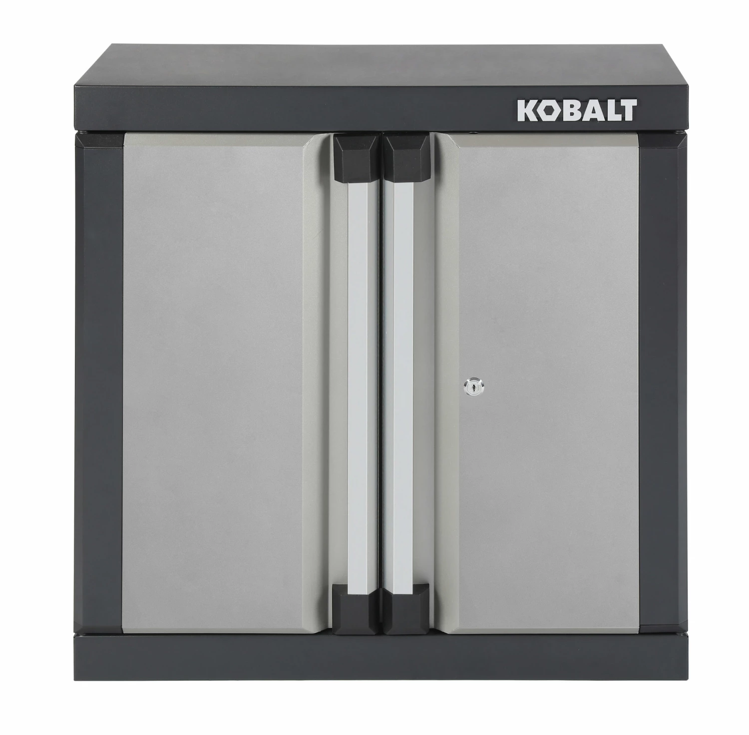 Kobalt 28-in W x 28-in H x 12.5-in D Steel Wall-mounted Garage Cabinet - Garage Organization 7 Kobalt 28-in W x 28-in H x 12.5-in D Steel Wall-mounted Garage Cabinet - Garage Organization - Image 7