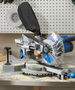 Kobalt Compact sliding 7-1/4-in 10 Amps Single Bevel Sliding Compound Corded Miter Saw - Power Tools -Kobalt Sales Store 17754774