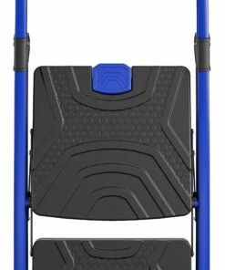 Kobalt 2-Step 300-lb Capacity Black Steel Foldable Step Stool - Ladders & Scaffolding -Kobalt Sales Store 17788051