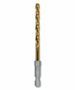 Kobalt 3/16-in 3-3/4-in Titanium Coated Hss Twist Drill Bit - Power Tool Accessories
