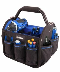 Kobalt Blue Black Polyester 12-in Tool Tote - Tool Storage & Work Benches -Kobalt Sales Store 40642751 scaled