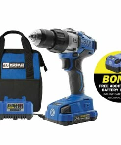 Kobalt 24-volt Max 1/2-in Brushless Cordless Drill (2-Batteries Included and Charger Included) - Power Tools