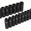 Kobalt 16-Piece Metric 1/2-in Drive 6-Point Impact Socket Set - Hand Tools