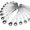 Kobalt 20-Piece Set 12-Point Standard (SAE) and Metric Combination Ratchet Wrench Set - Hand Tools