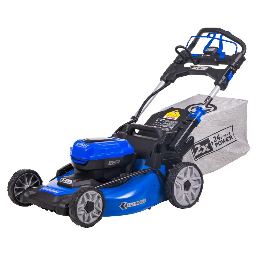 Kobalt 24-Volt Brushless 20-in Self-propelled Cordless Electric Lawn Mower 5 Ah (Battery and Charger Included) - Outdoor Tools & Equipment 3 Kobalt 24-Volt Brushless 20-in Self-propelled Cordless Electric Lawn Mower 5 Ah (Battery and Charger Included) - Outdoor Tools & Equipment - Image 3