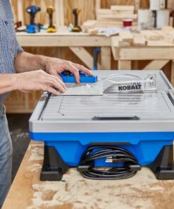 Kobalt 7-in 6-Amp Wet Tabletop Sliding Table Tile Saw - Power Tools -Kobalt Sales Store 41438108