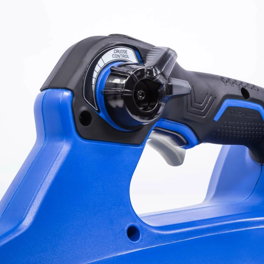 Kobalt 80-volt Max 630-CFM Brushless Handheld Cordless Electric Leaf Blower 2.5 Ah (Battery & Charger Included) - Outdoor Tools & Equipment 6 Kobalt 80-volt Max 630-CFM Brushless Handheld Cordless Electric Leaf Blower 2.5 Ah (Battery & Charger Included) - Outdoor Tools & Equipment - Image 6