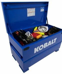 Kobalt 24-in W x 48-in L x 28-in Steel Jobsite Box - Tool Storage & Work Benches -Kobalt Sales Store 41926770